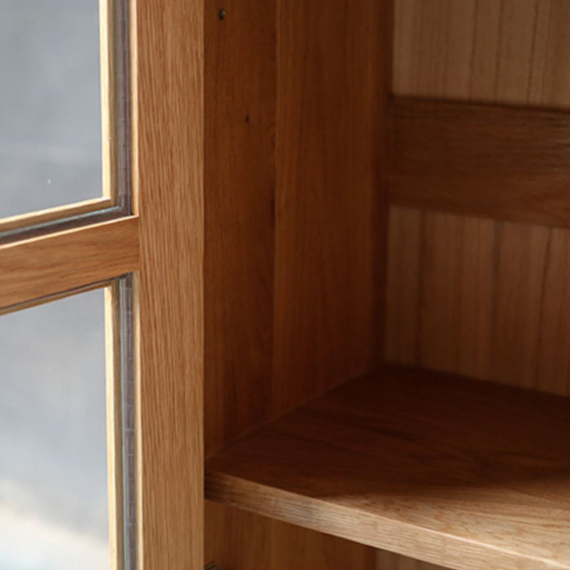 Bibliothèque en bois massif pur