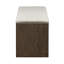 Banc d'appoint avec tablette