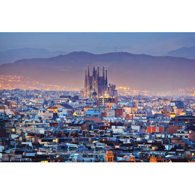 Chonda Barcelona sur toile par Kanuman, photographie