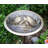 Three Hares Birdbath with Tripod Stake