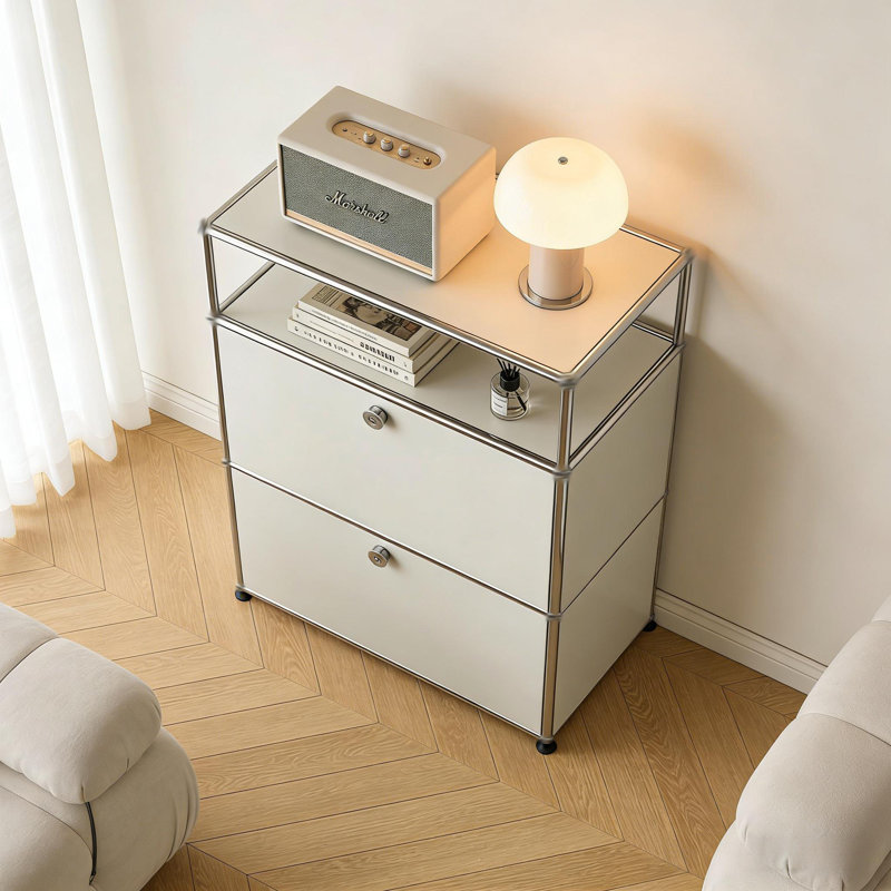 Armoire de bureau modulaire en métal avec tablettes et portes réglables, bibliothèque, table de chevet avec rangement, classeur