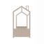 Lit en bois Velvet House