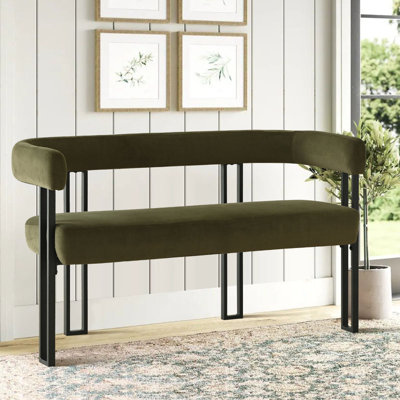 Lylianah 49" W Upholstered Square Arm Loveseat