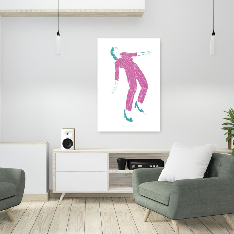 Art contemporain Art contemporain hivernal, H 36 po x l 24 po