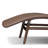 Janine Outdoor Teak Wood Chaise Lounge-114314596-114314597