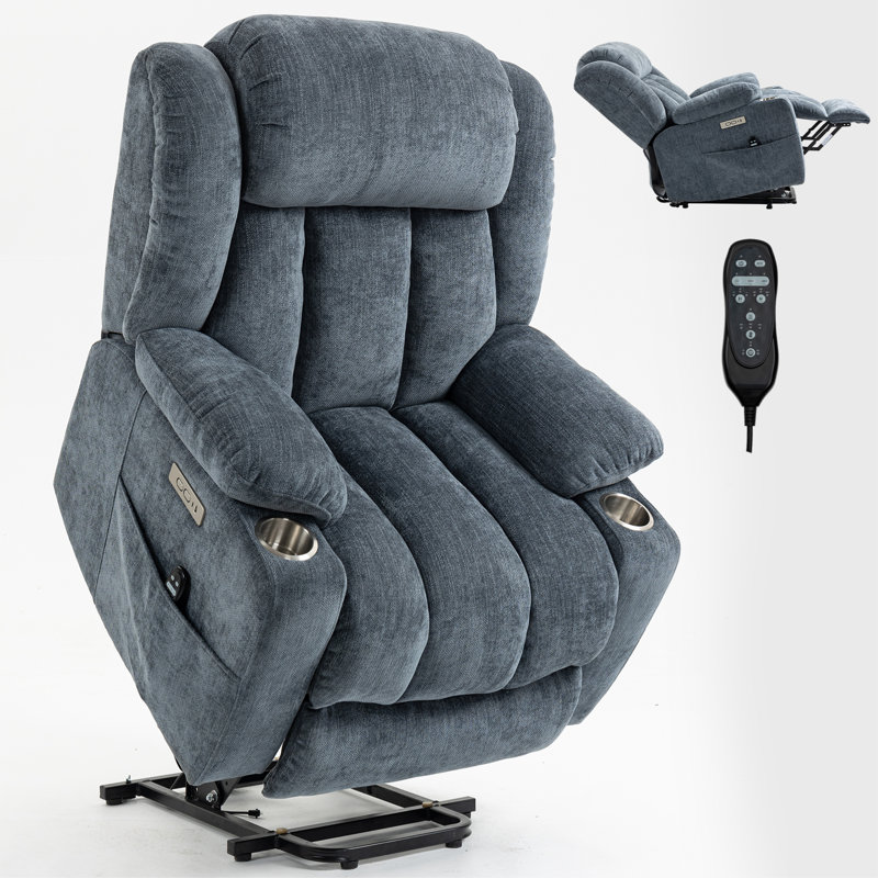 Fauteuil inclinable Biggins, Bleu