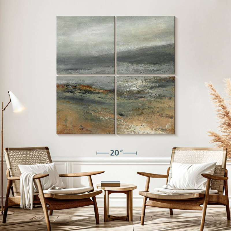 Copper Mountain, 57" H x 57" W