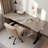 62.99"Luxury-Style Solid Wood Smart Electric Elevating Desk-1359013637