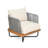 Lucca Outdoor Acacia Wood Chair, Beige-13750448