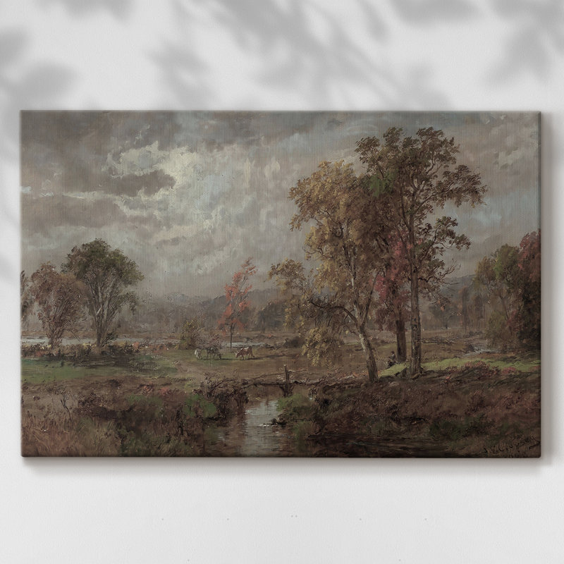 Paysages rétro-CCLxx - Cavas enveloppés de galerie, 40 x 60