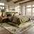 Rug Branch Silvan 5' x 8' (5'3" x 7'7") Green/Beige Abstract Indoor Area Rug, Contemporary, Medium Pile, Stain-Resistant Carpet - Living Room, Bedroom, Dining Room, and Kitchen-879621801