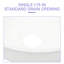 Lavabo de salle de bain vasque circulaire en céramique blanche 13 X 13 pouces