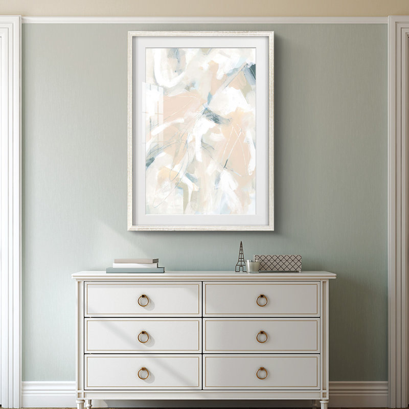 Sandstone Engraving I -Framed Print