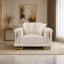Ensemble canapé et fauteuil Regent - Argent