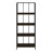 Bookshelf, Bookcase, Etagere, 4 Tier, 62"H, Office, Bedroom, Laminate Metal, Contemporary, Modern-789169589