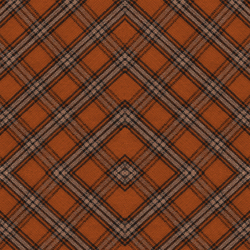 World Of Fabrics Plaid Wallpaper Roll