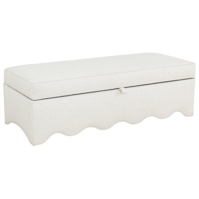 Katy Leather Ottoman