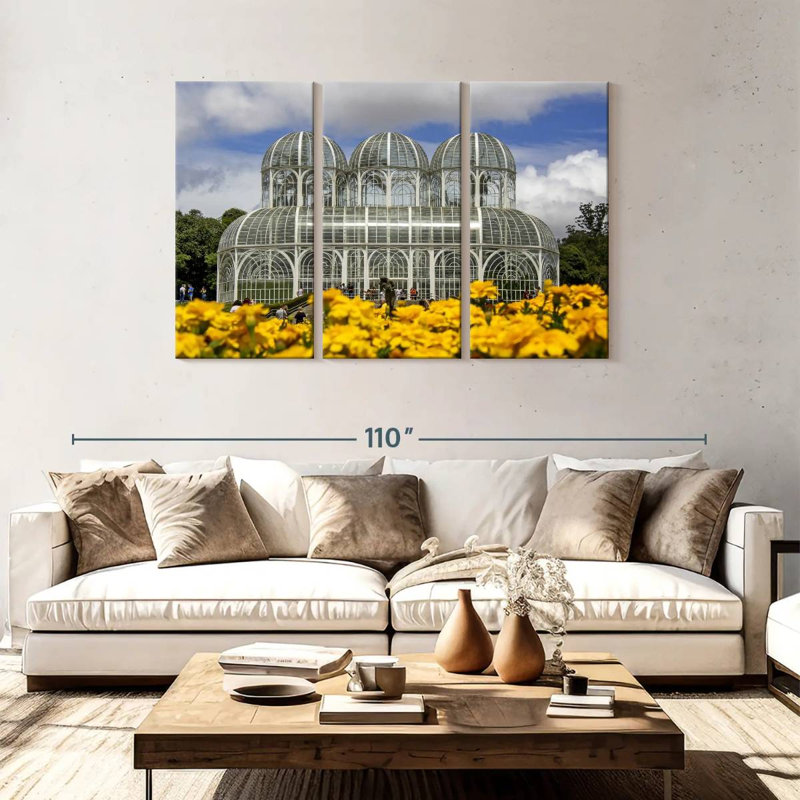 Curitiba Greenhouse, 48" H x 74" W