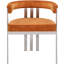 Fauteuil en velours Marcello Kenlea-2141634411