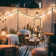 9FT Lamp String Light & light string poles  with Lead wire,Ground nail, Remote control and solar panel, Ox Horn for Outdoor/Indoor Decor( 6 Pack)