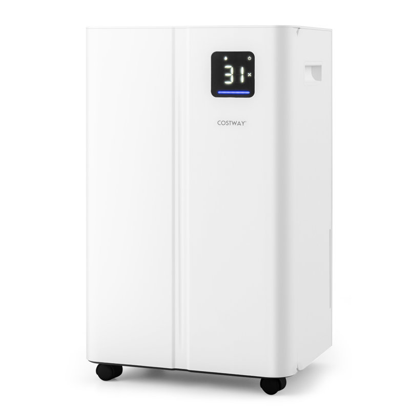 Déshumidificateur pour sous-sol 54 pintes avec réservoir d'eau 4L 4500 pieds carrés