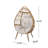 Rivera Outdoor Teardrop Patio Chair with Cushions