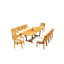 Mas Outdoor 11 - Piece Teak Dining Set-717287768