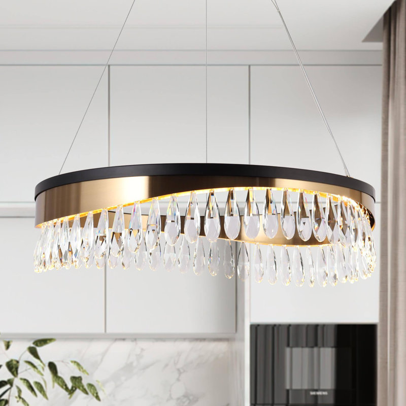 Irma Dimmable LED Geometric Chandelier