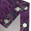 Rideau à œillets 2 panneaux Red Barrel Studio®, 50 po x 72 po, mauve foncé, vert pâle-106351403