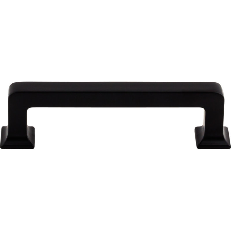 Ascendra Bar Pull, Flat Black, 3 3/4" Center to Center