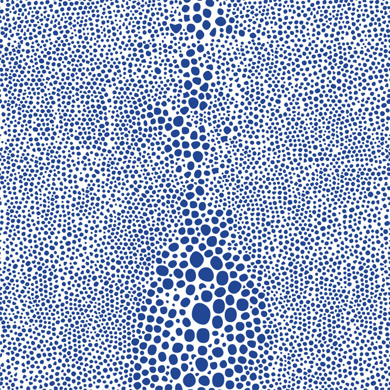 Rouleau de papier peint L 10 pi x l 24 po Shagreen, Peel & Stick, Auto-adhésif, Bleu Yves