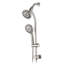 Pomme de douche à glissière combinée à 7 réglages et système de douche à main à deux réglages Slide Spa-62268330