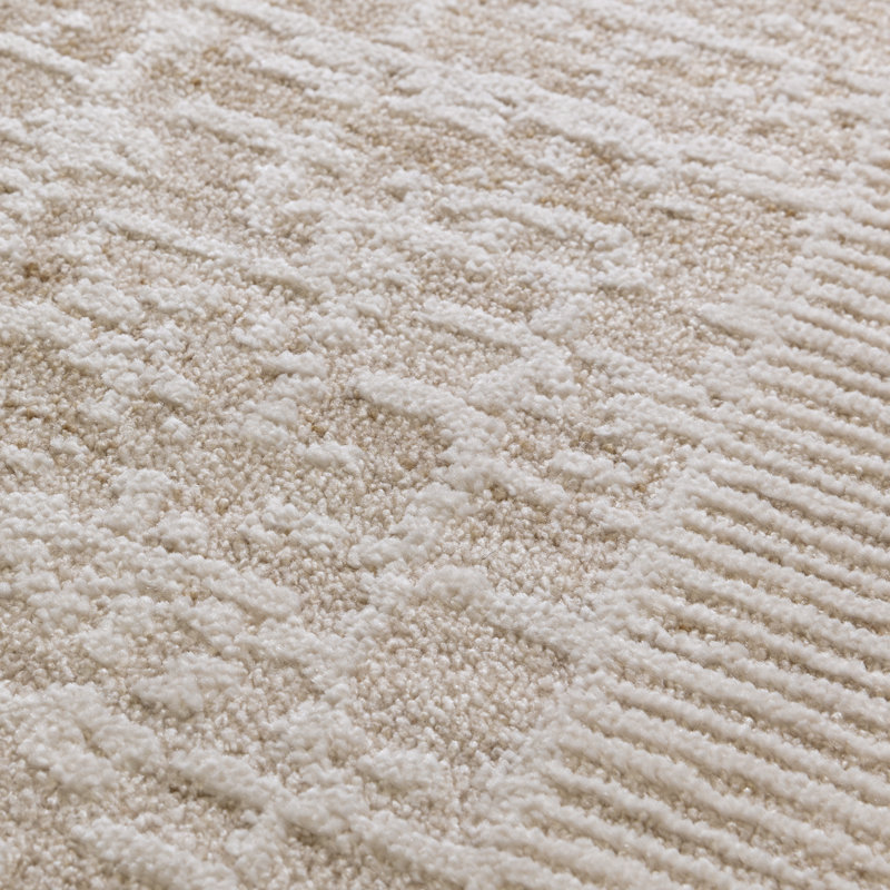 Abstract Area Rug, Grey, Rectangle 120 x 160 cm