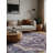 Machine Washable Purple Area Rug-890091924