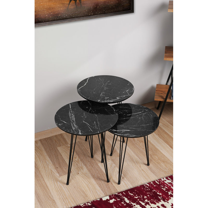 Tables gigognes 3 pieds Ferndale
