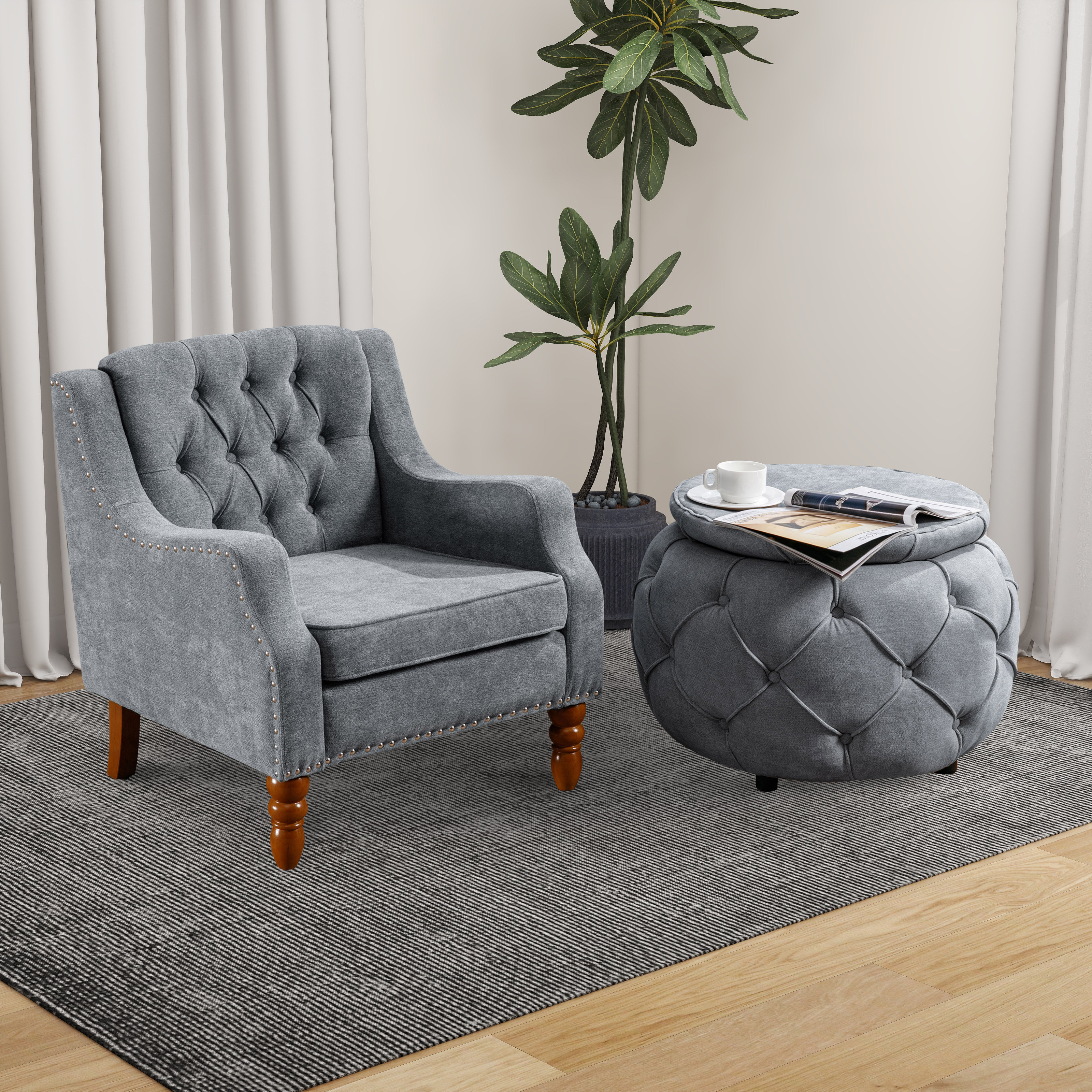 Soma lyndon upholstered armchair hot sale