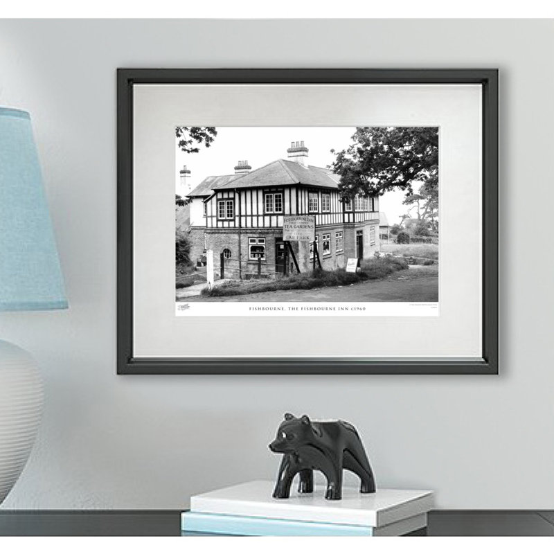 Fishbourne, The Fishbourne Inn C1960 - Single Picture Frame Print, 45cm H x 60cm W x 2.3cm D
