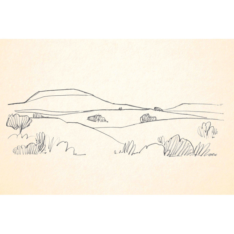 Desert's Edge I by Emma Caroline - Wrapped Canvas Print, 20cm H x 30cm W