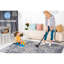 5X7 Area Rug Loom & , Grey And Blue, For Home Office, Stain-, Non-Shedding, Study,