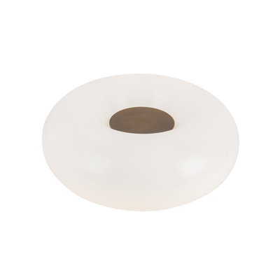 Nimbus 12-In Opal Glass LED Table Lamp
