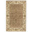 High-Quality Hand-Knotted Brown And Ivory Area Rug