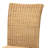 Burvin Rattan and Mahogany wood Side Chair in Brown