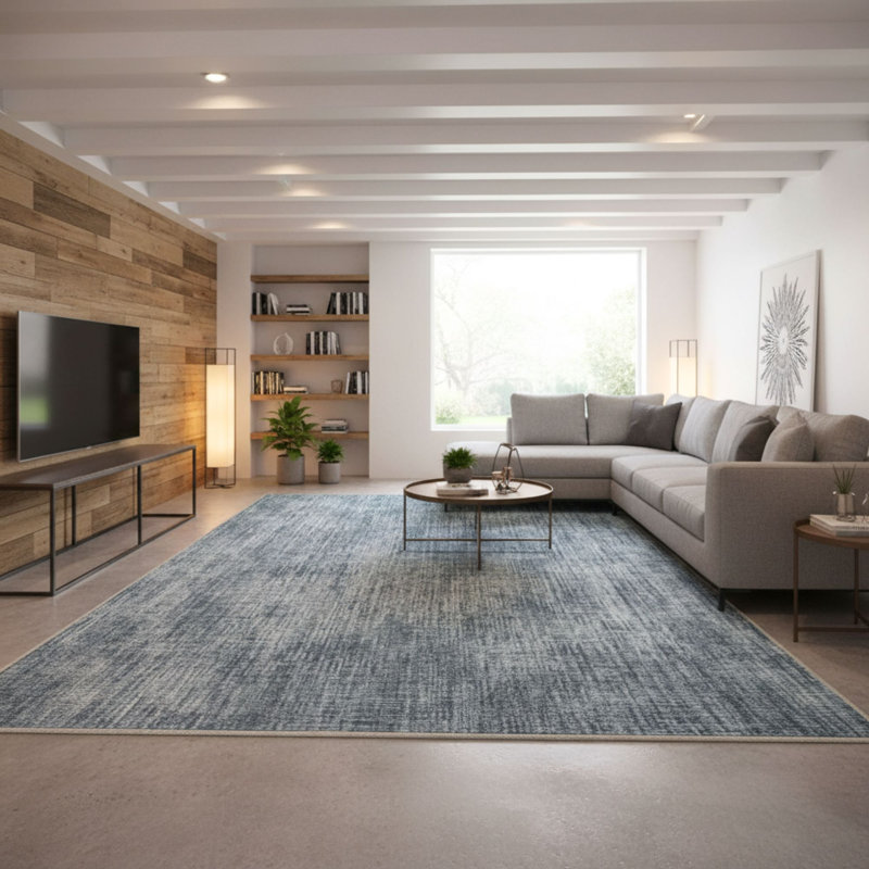 Kaira Soft Non-Slip Indoor Rug, Rectangle 7'10" x 9'