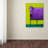 Izampo 'Purple Dog I' Print on Wrapped Canvas-24035306