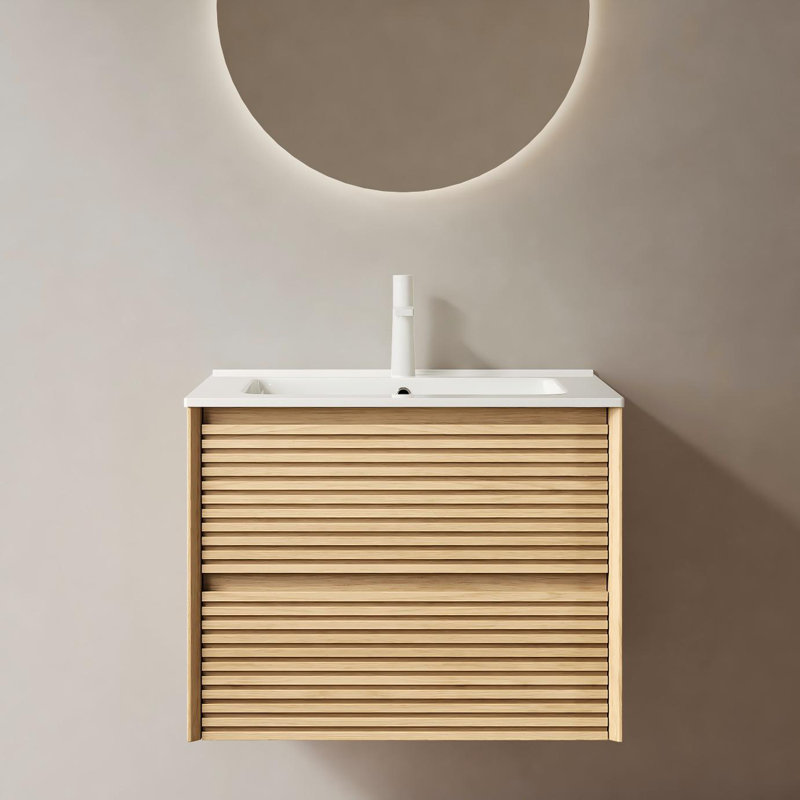 Armoire de salle de bain Eclat, Orange clair