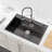 Brushed Overmount Sink - Professional Kitchen Package-111741020