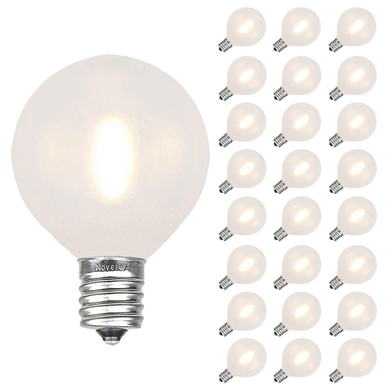 Kehlanie Outdoor 25 - Bulb 2.9'' Plug-in LED Globe String Light