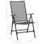 Chaises pliantes en maille anthracite-128866281-128866280