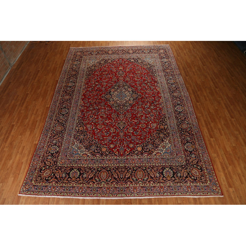 Tapis persan traditionnel à motif persan Kashan