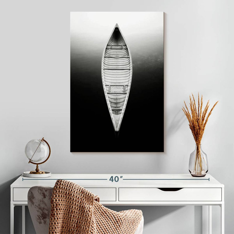 Mehar An Empty Canoe, 30" H x 20" W